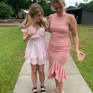 Pink Cocktail Dress